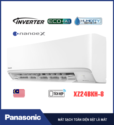Điều hòa Panasonic 2 chiều Inverter 24000 BTU CU/CS-XZ24BKH-8