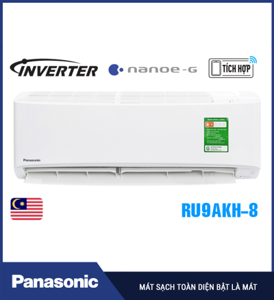 Điều hòa Panasonic 9000BTU 1 chiều inverter RU9AKH-8