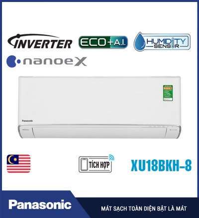 Điều hòa Panasonic 18000BTU 1 chiều inverter cao cấp XU18BKH-8 Ảnh Sản phẩm Panasonic