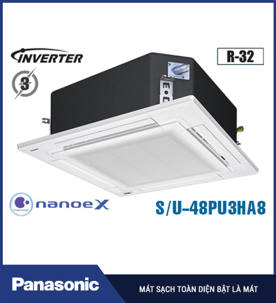 Điều hòa âm trần Panasonic 48000BTU 1 chiều 3 Pha S/U-48PU3HA8