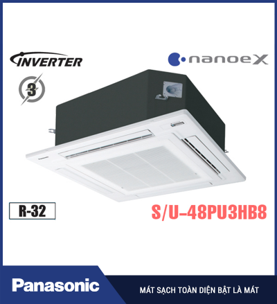 Điều hòa âm trần Panasonic 48000BTU 2 chiều inverter 3 Pha S/U-48PU3HB8
