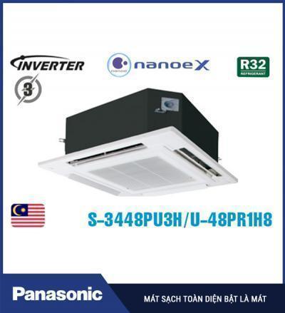 Điều hòa âm trần Panasonic 48000BTU 3 Pha S-3448PU3H/U-48PR1H8