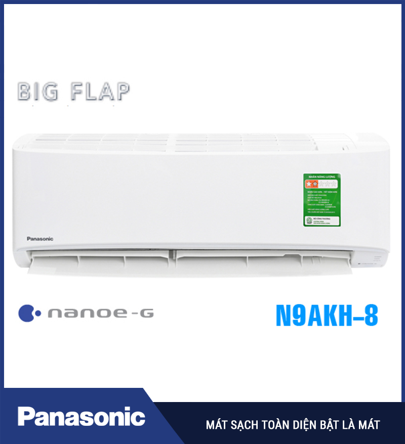 Điều Hòa Panasonic 1 Chiều 9000BTU N9AKH-8 2025 Có Tốt Không?