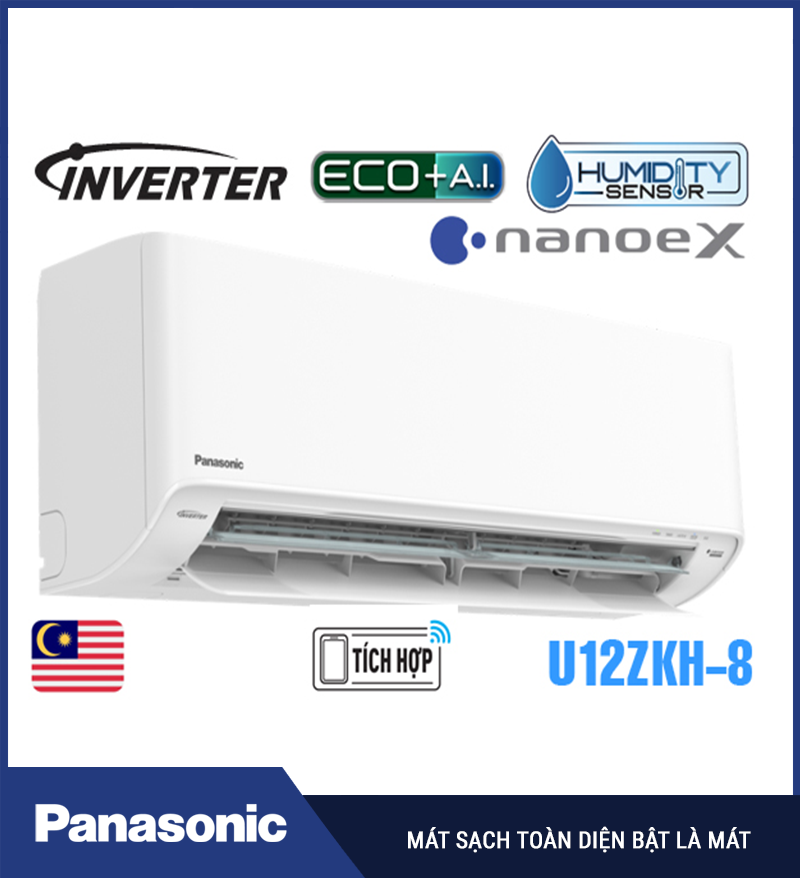 Giải mã công nghệ Nanoe X trên điều hòa Panasonic U12ZKH-8