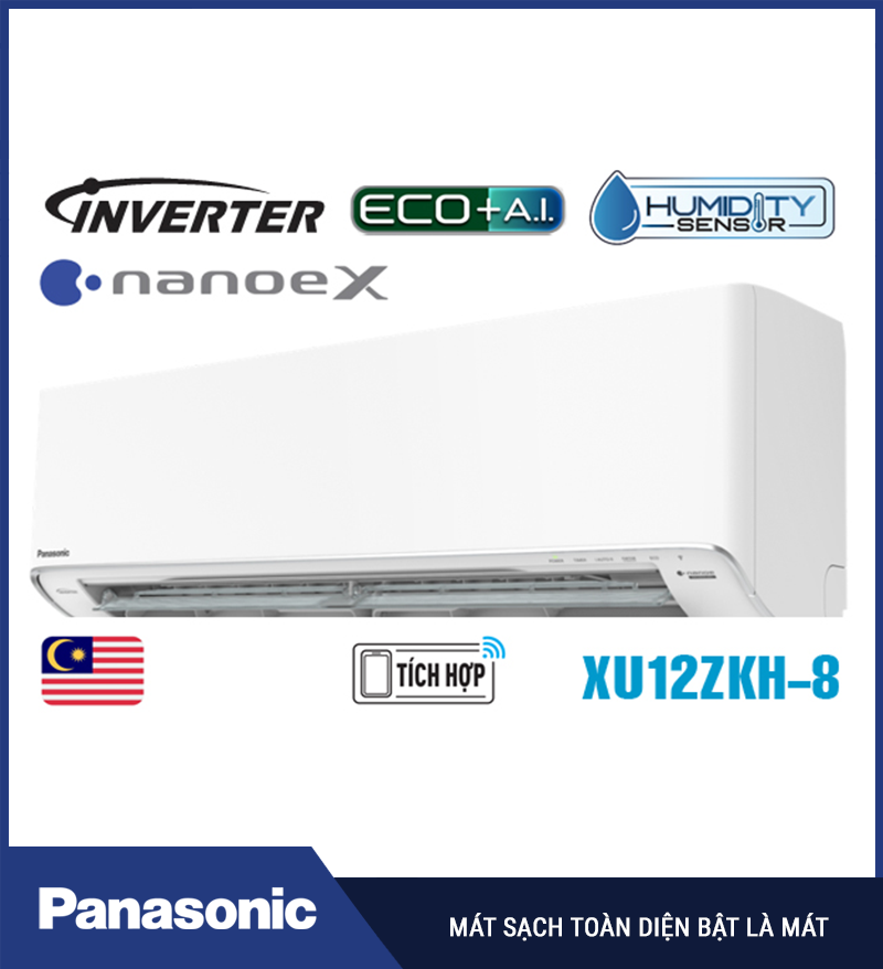 Ưu điểm nổi bật của điều hòa Panasonic inverter XU12ZKH-8