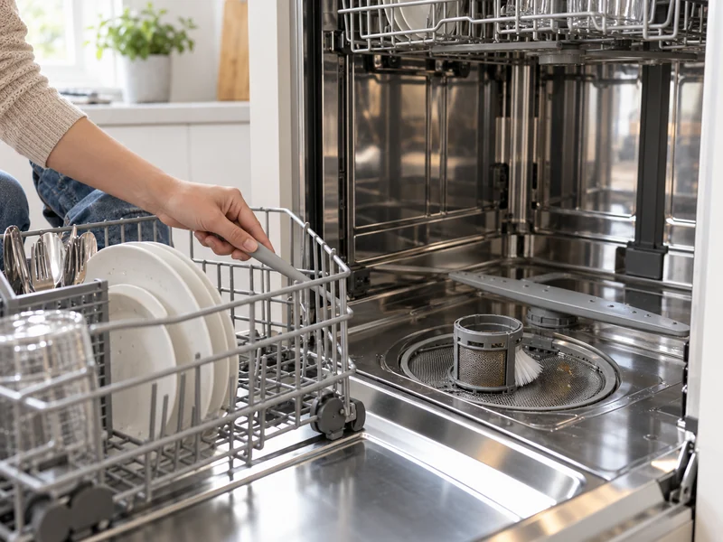 Vệ sinh máy rửa bát Panasonic: các bước an toàn tại nhà
