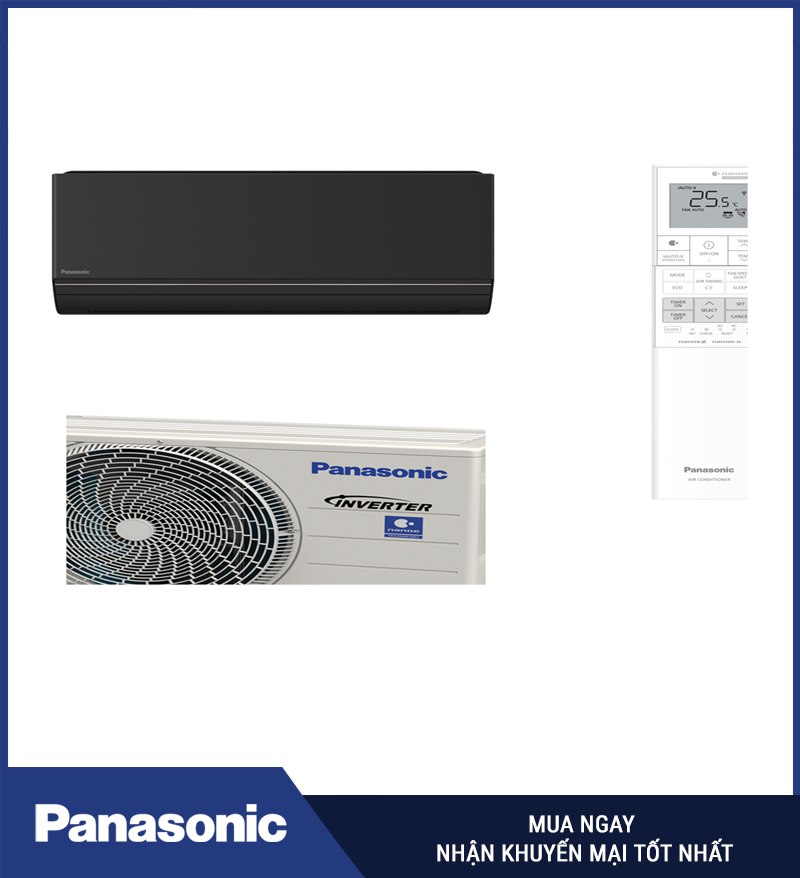 CU/CS-AU12BKH-8 - Điều hòa Panasonic Inverter 1,5 HP một chiều Ảnh Sản phẩm Panasonic
