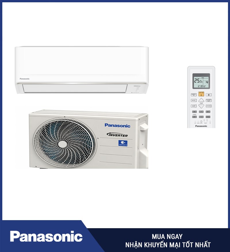 CU/CS-PU12CKH-8D - Điều hòa Panasonic Inverter 1,5 HP một chiều Ảnh Sản phẩm Panasonic
