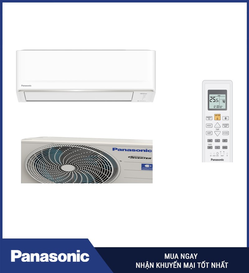 CU/CS-PU9CKH-8D - Điều hòa Panasonic Inverter 1 HP một chiều Ảnh Sản phẩm Panasonic