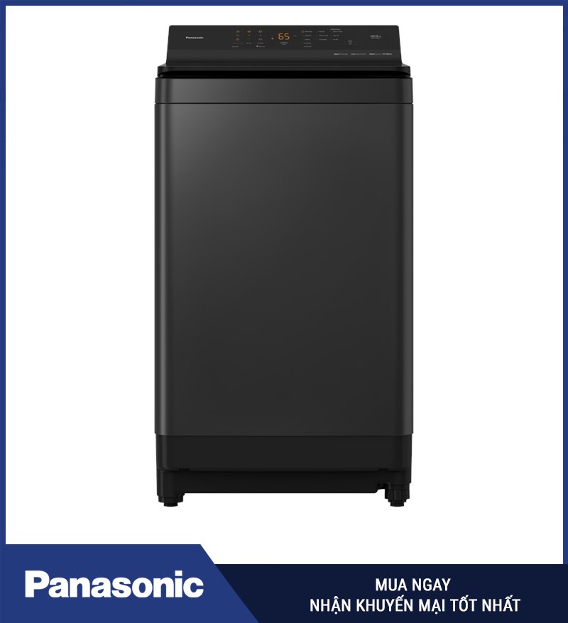 NA-FJ105X1BV - Máy giặt cửa trên Panasonic Inverter 10,5 kg