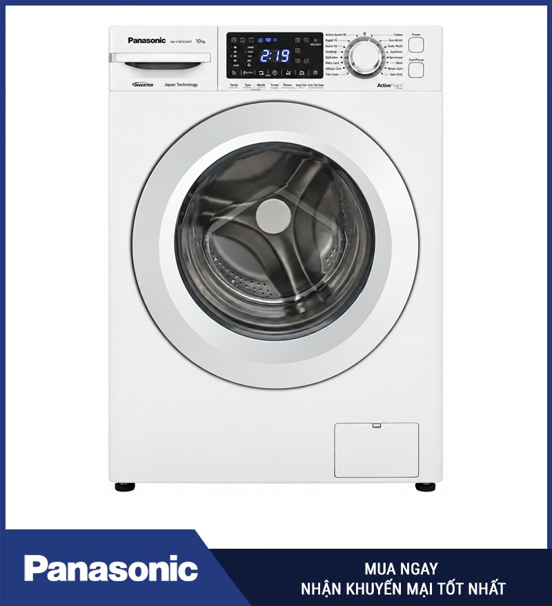 NA-V10FG1WVT - Máy giặt cửa trước Panasonic Inverter 10 kg
