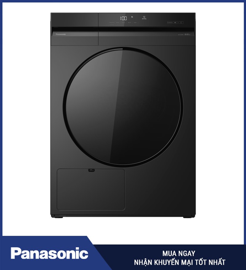 NH-XJ19D2BVT - Máy sấy bơm nhiệt Panasonic Inverter 9,5 kg