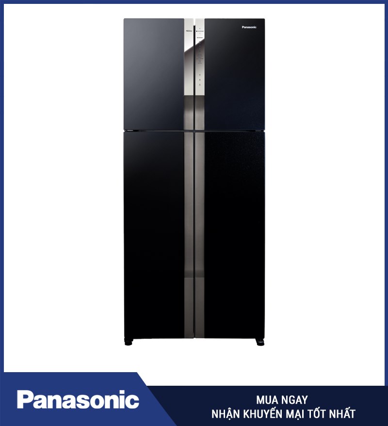 NR-DZ601YGKV - Tủ lạnh Multi Door Panasonic Inverter 550 L