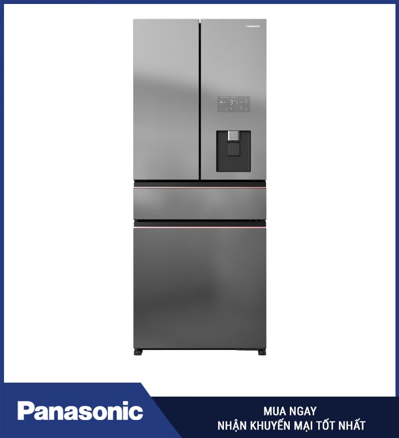 NR-YW590YHHV - Tủ lạnh 4 cánh Panasonic Inverter 540 L
