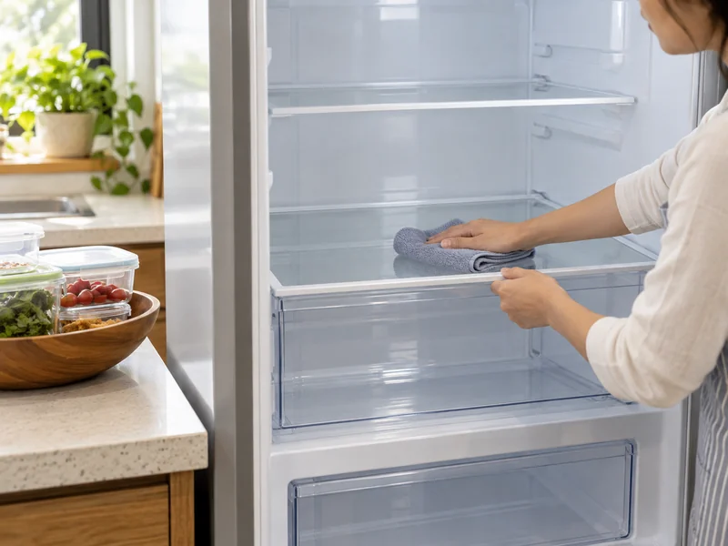 Vệ sinh tủ lạnh Panasonic: làm sạch từng bộ phận an toàn