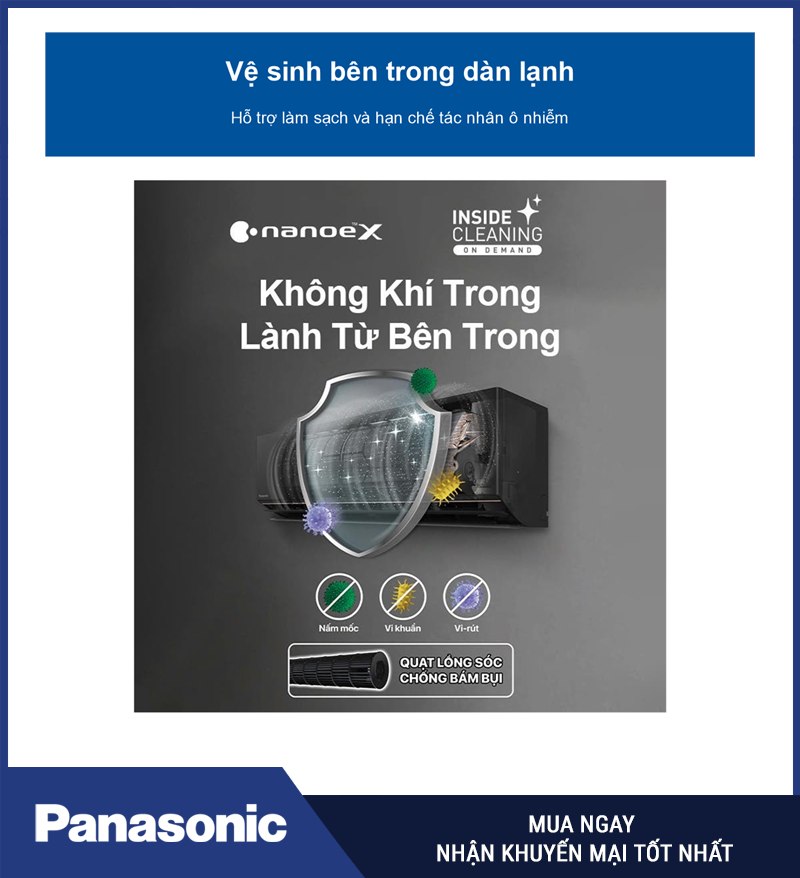 Vệ sinh bên trong dàn lạnh