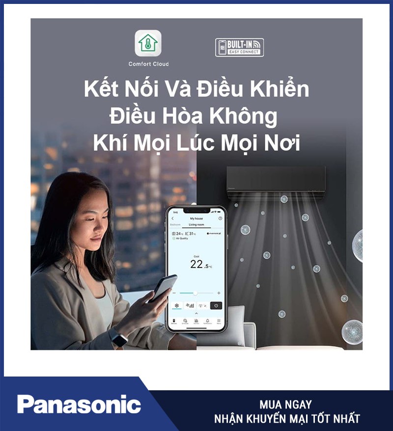 Điều khiển Wi-Fi CU/CS-AU9BKH-8