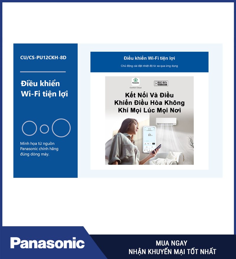 Điều khiển Wi-Fi tiện lợi