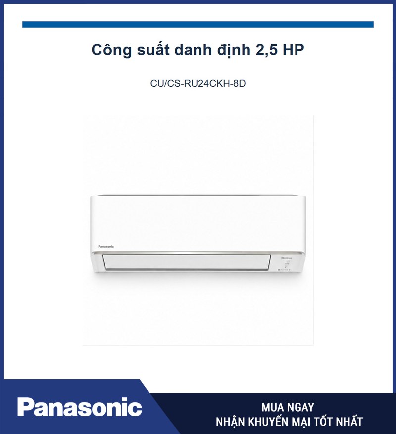 Công suất danh định 2,5 HP