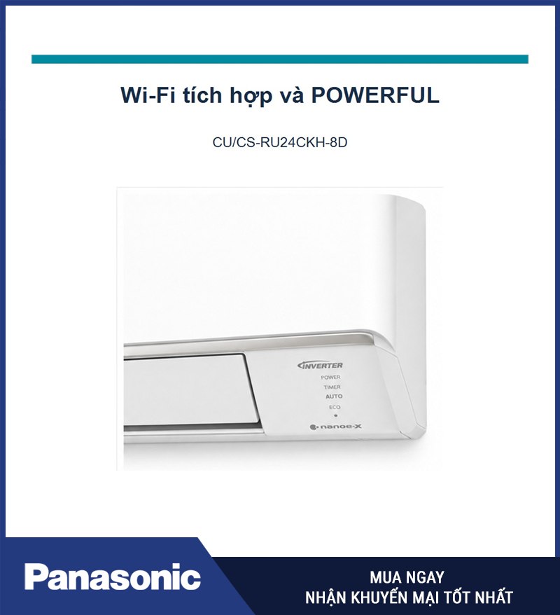 Wi-Fi tích hợp và POWERFUL