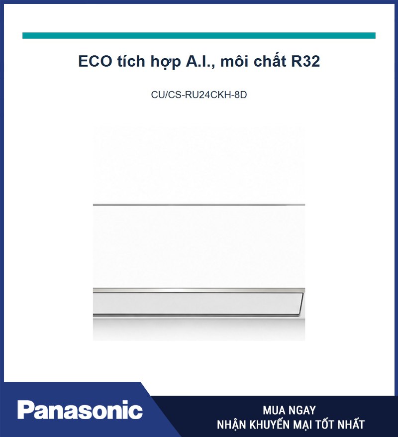 ECO tích hợp A.I., môi chất R32