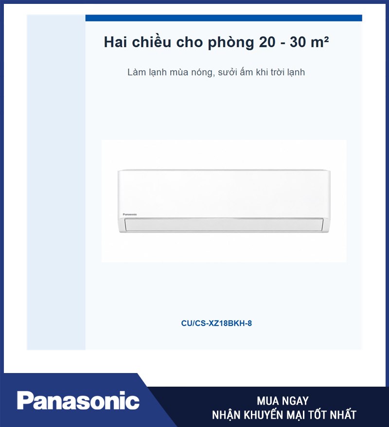 Hai chiều cho phòng 20 - 30 m²