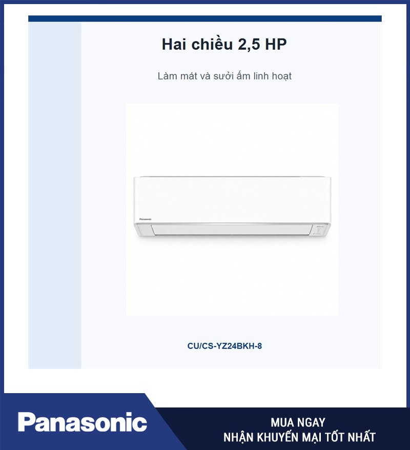 Hai chiều 2,5 HP