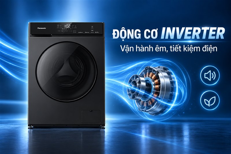 Động cơ Inverter của máy giặt NA-164JF1BVT