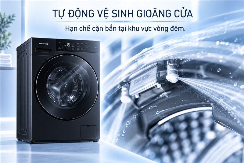 Tự động vệ sinh gioăng cửa
