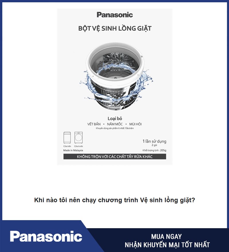 Vệ sinh lồng giặt