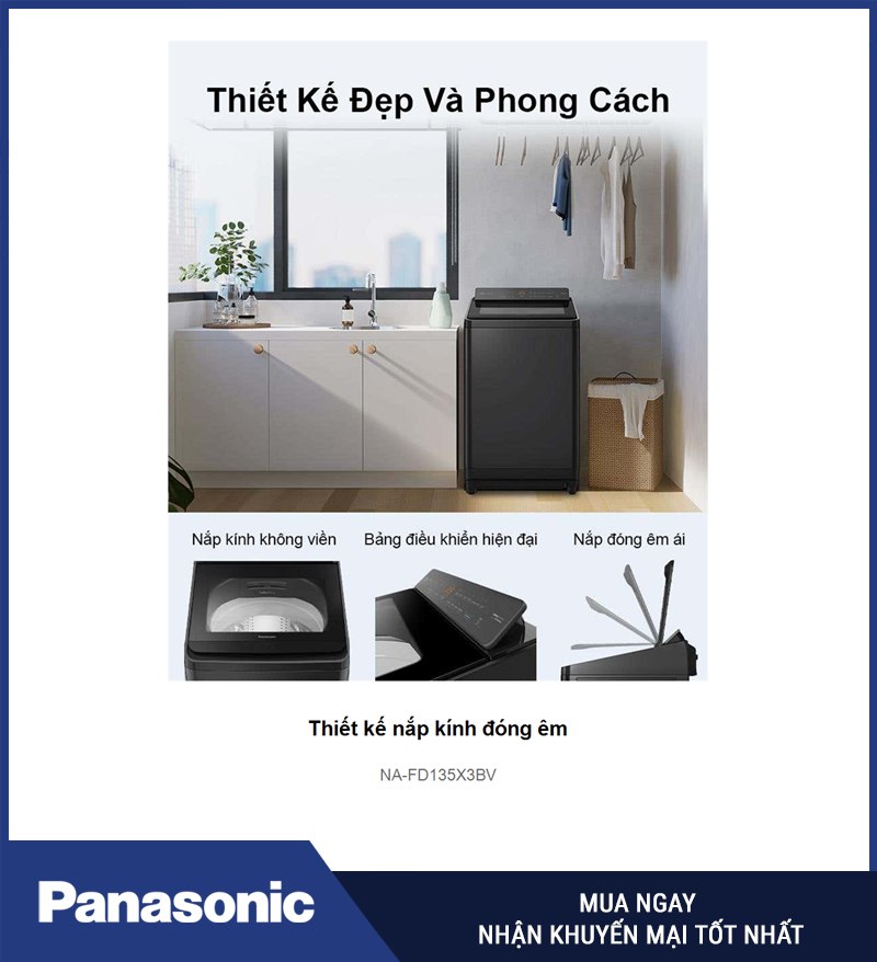 Thiết kế nắp kính đóng êm