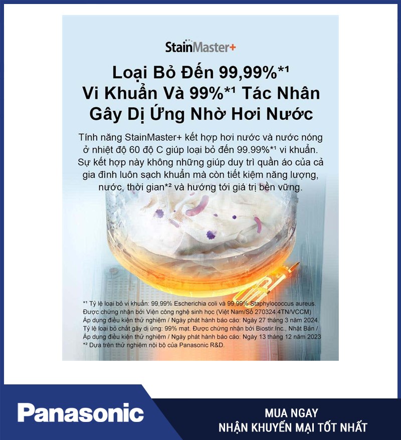 StainMaster+ giặt hơi nước