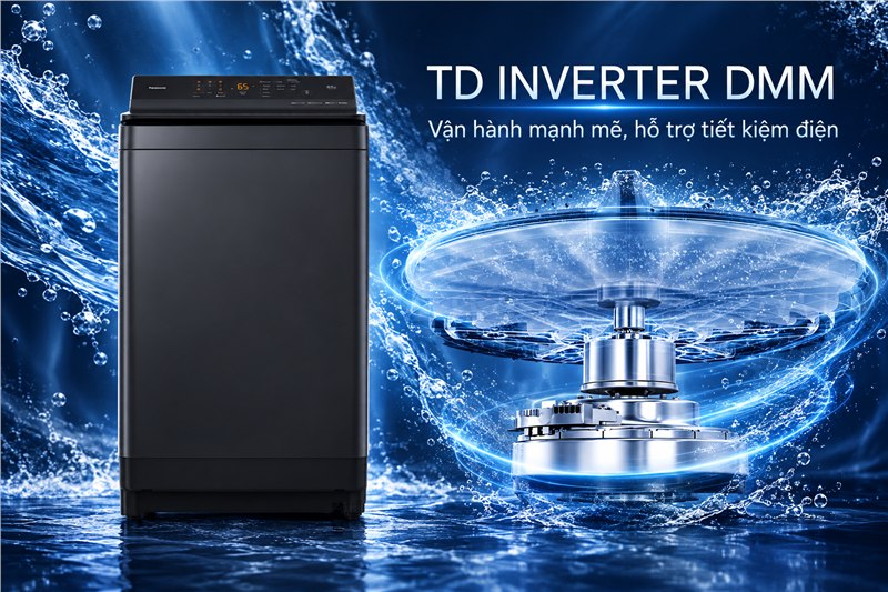 TD Inverter DMM trên Panasonic NA-FJ176AEBV