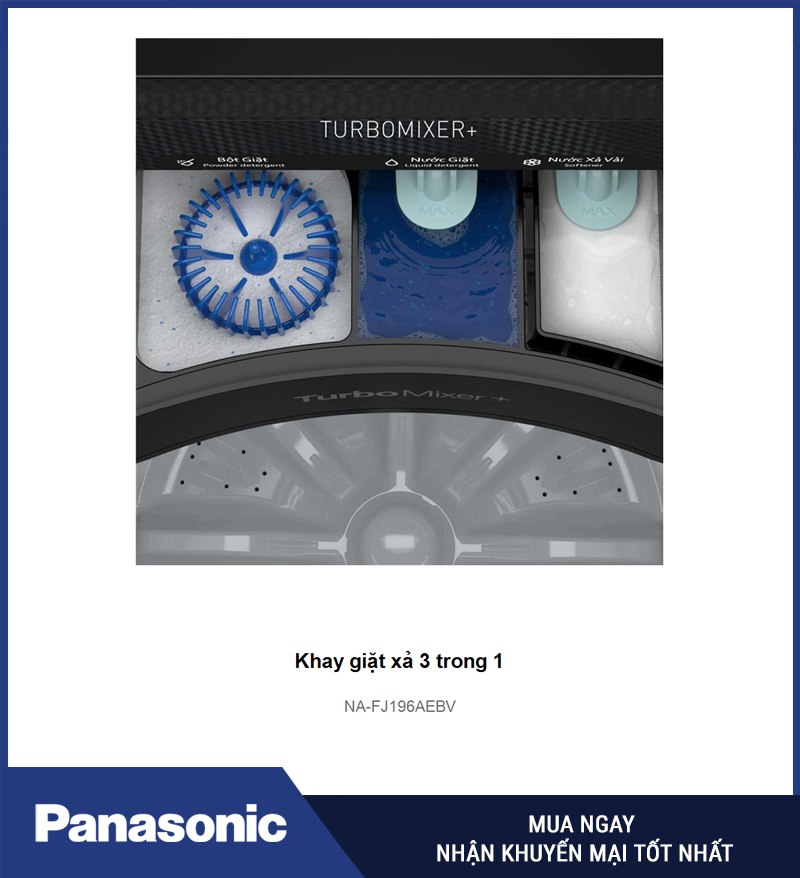 Khay giặt xả 3 trong 1