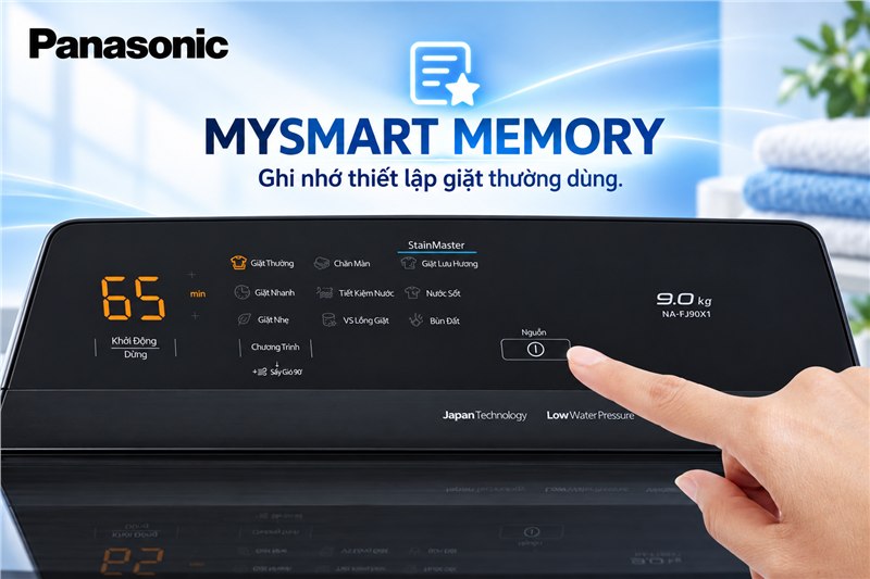 MySmart Memory ghi nhớ thiết lập