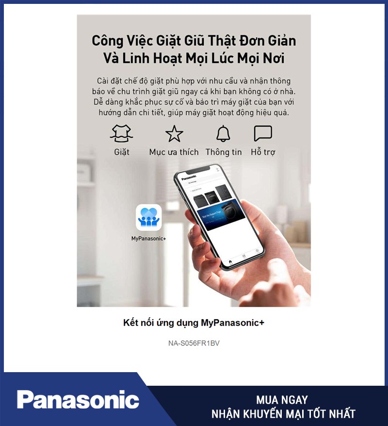 Kết nối ứng dụng MyPanasonic+