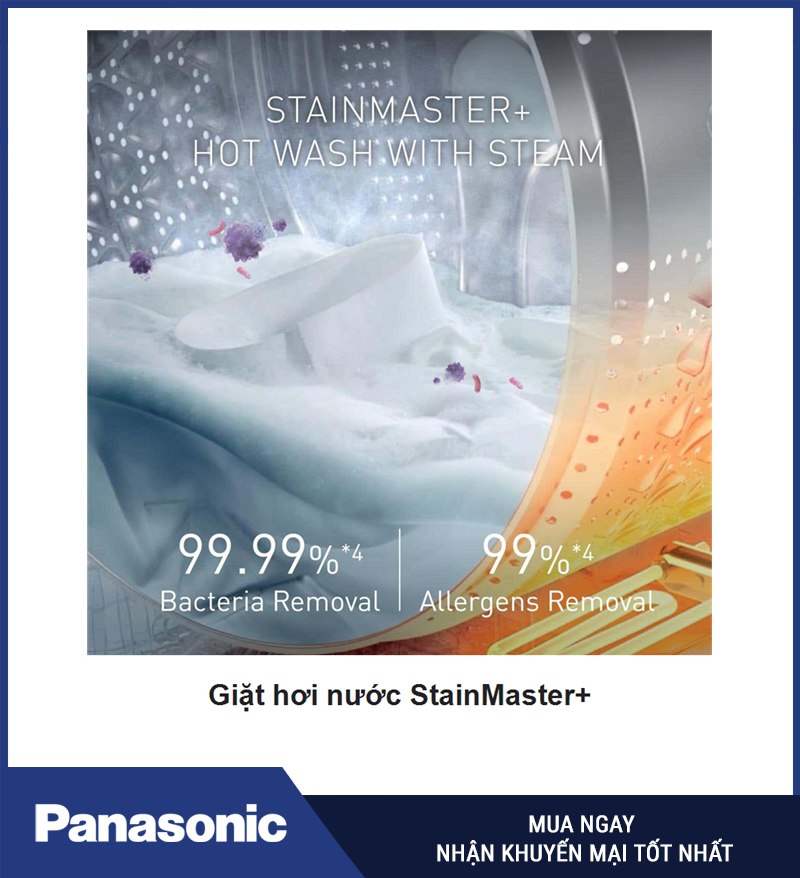 Sạch sâu với hơi nước StainMaster+