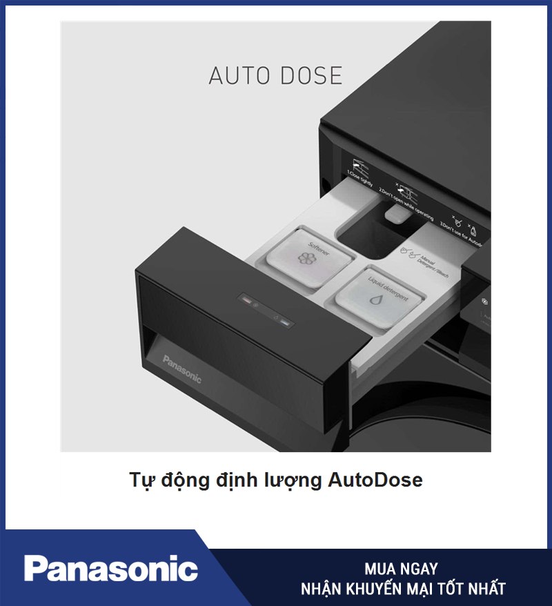 Tự động định lượng nước giặt xả AutoDose