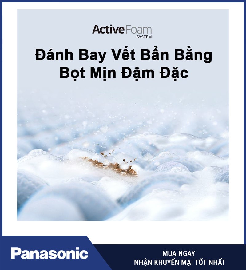 ActiveFoam tạo bọt mịn đậm đặc