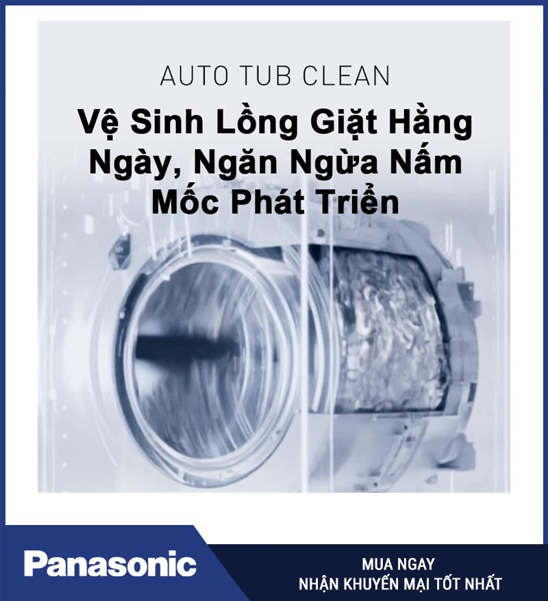 Auto Tub Clean vệ sinh lồng giặt