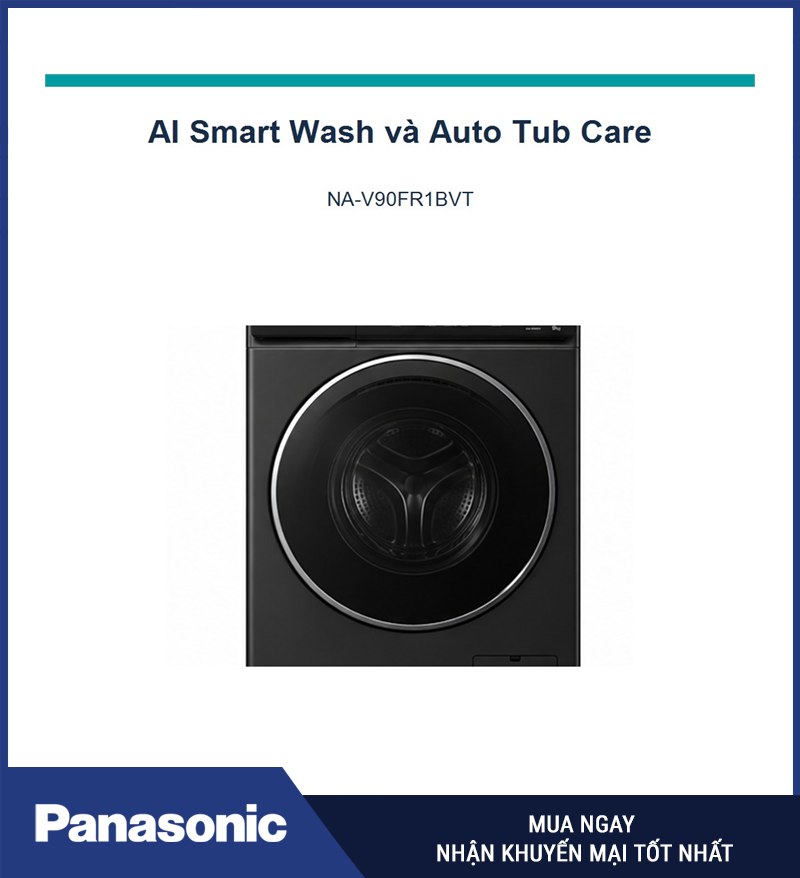 AI Smart Wash và Auto Tub Care