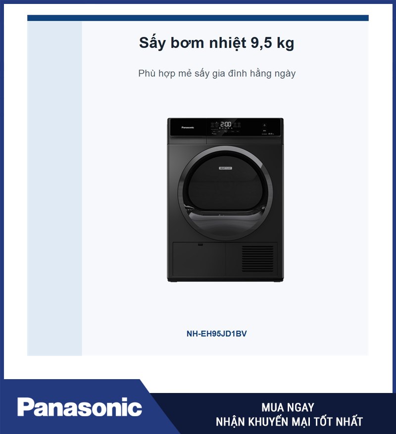 Sấy bơm nhiệt 9,5 kg