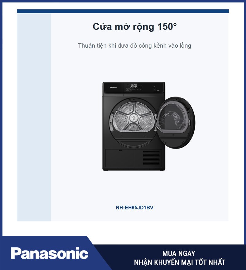 Cửa mở rộng 150°