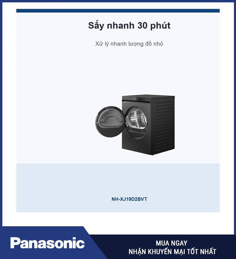 Sấy nhanh 30 phút