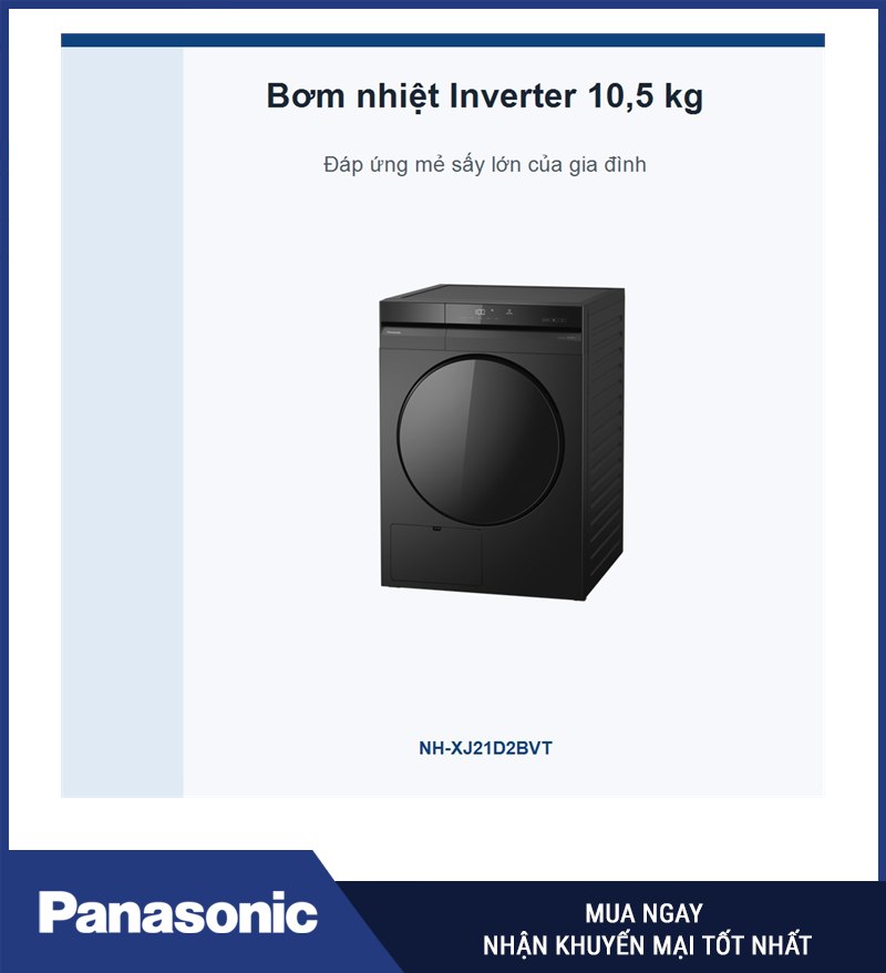 Bơm nhiệt Inverter 10,5 kg