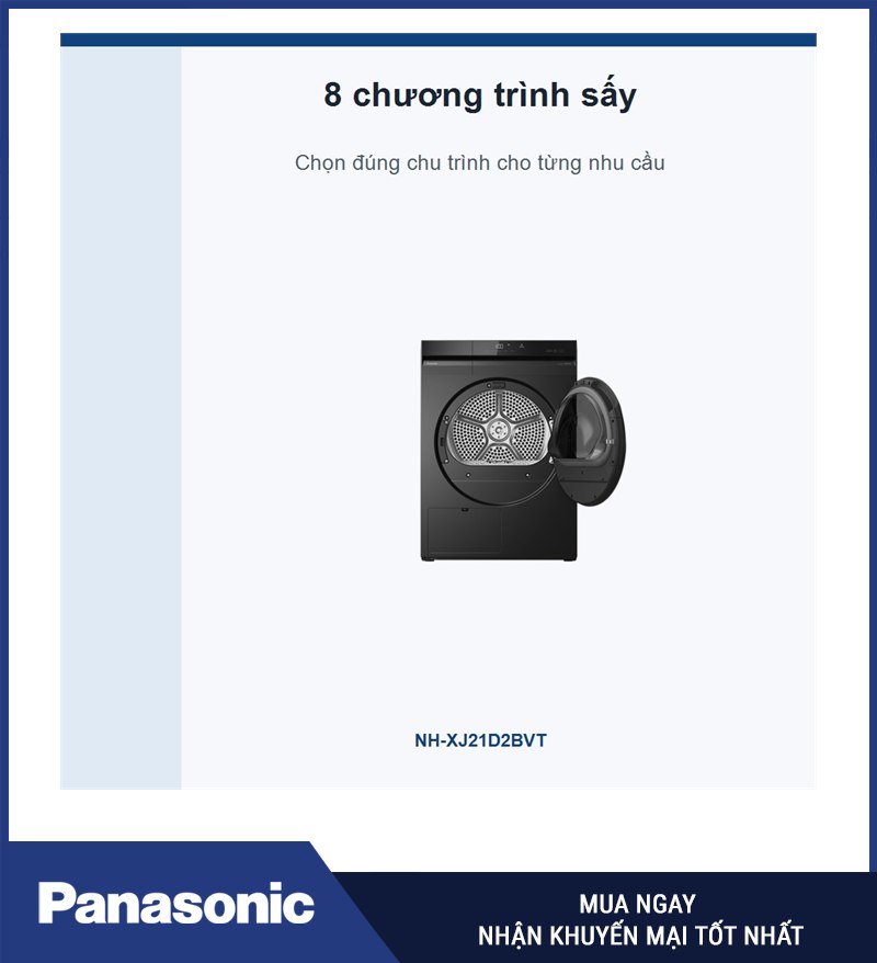 8 chương trình sấy