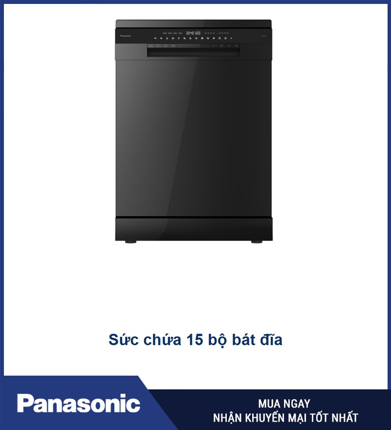 NP-6X4MSEVN có mặt trước màu đen liền khối