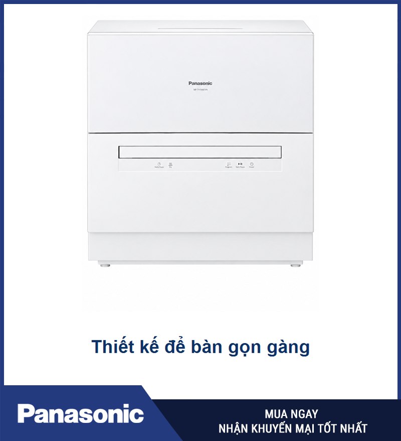NP-TH1WEVN có kiểu dáng để bàn gọn gàng