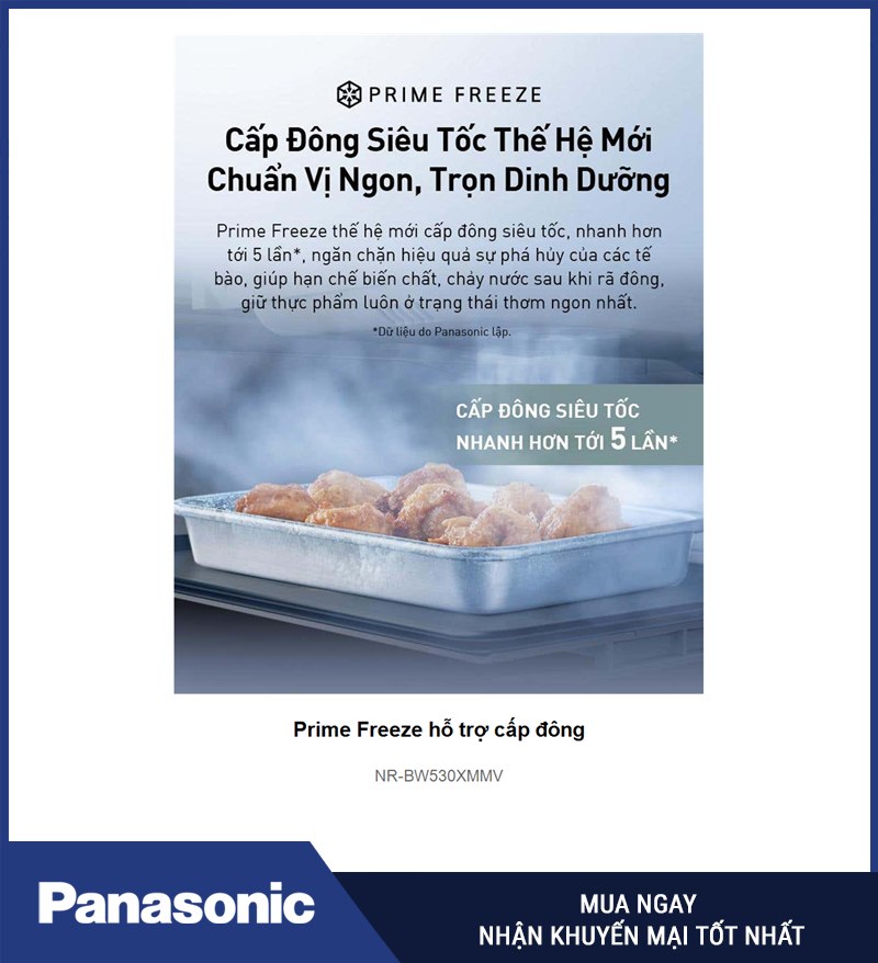 Prime Freeze hỗ trợ cấp đông