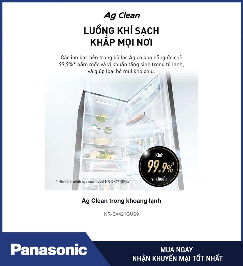 Ag Clean trong khoang lạnh